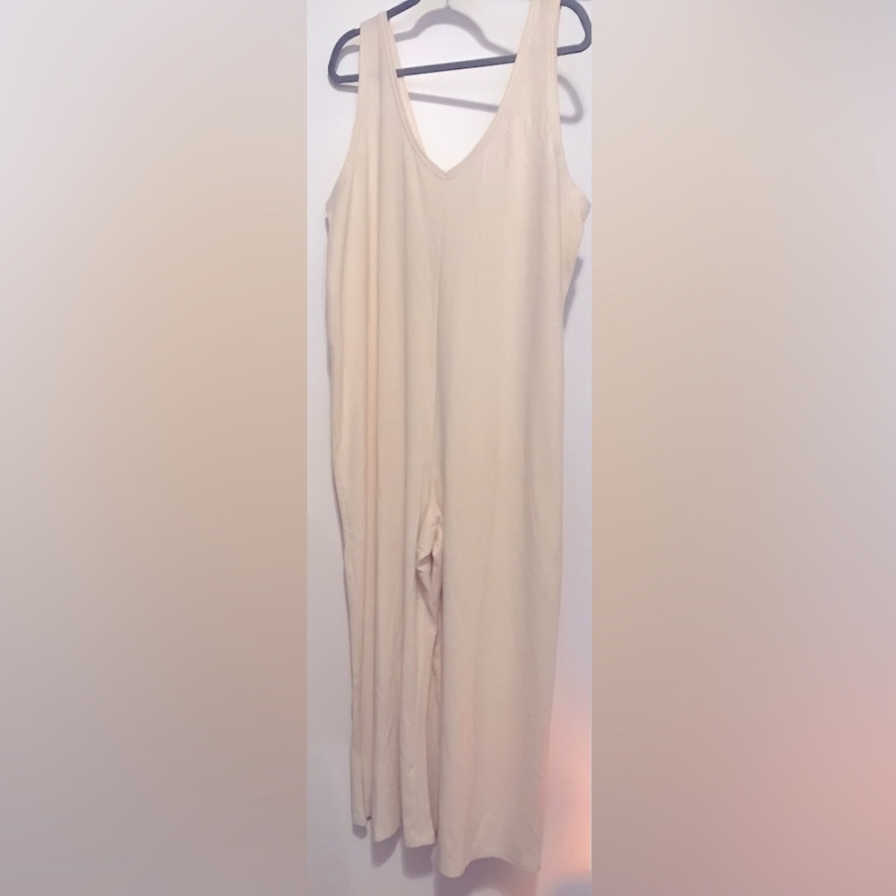 Victoria secret cream / off white jumpsuit